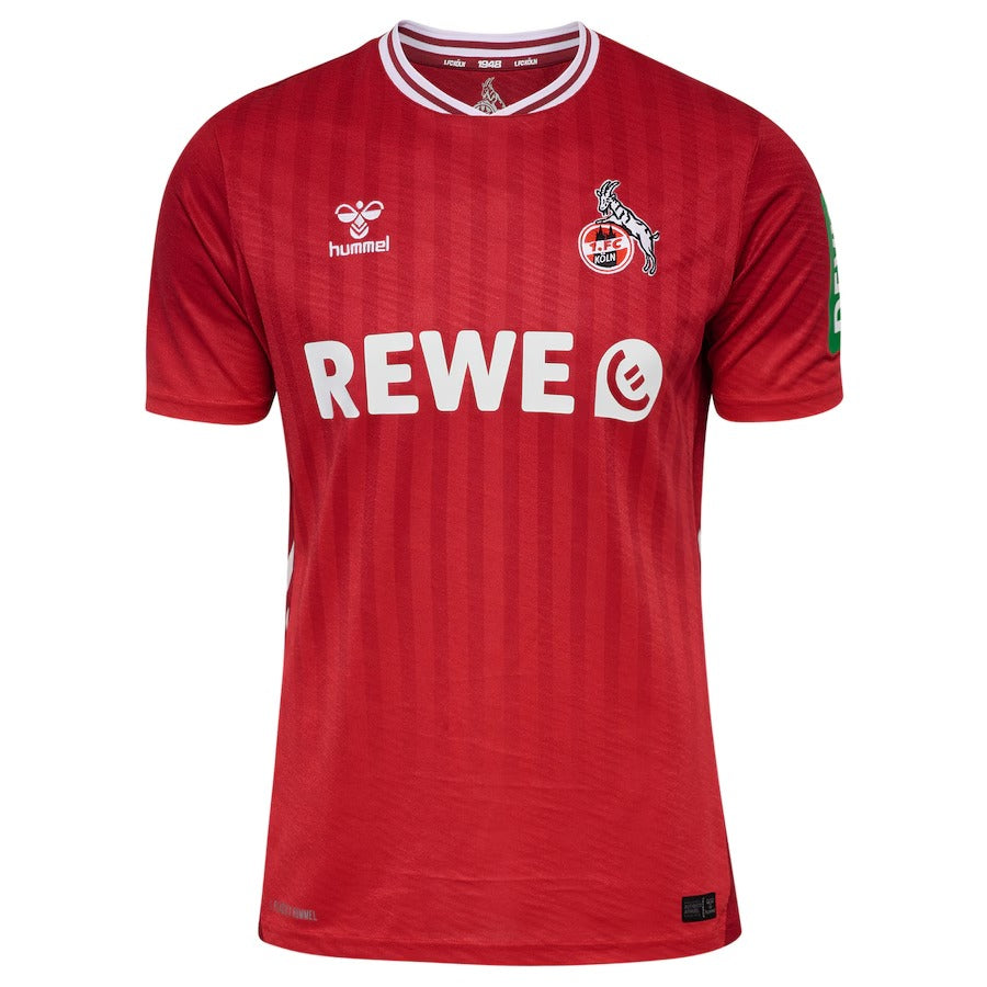 Espoor™ 1. FC Köln Hummel Unisex Away 2025/26 Custom Jersey - Red
