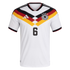 Espoor™ 2026 Germany Home Player Jersey #6 - White (Kimmich)