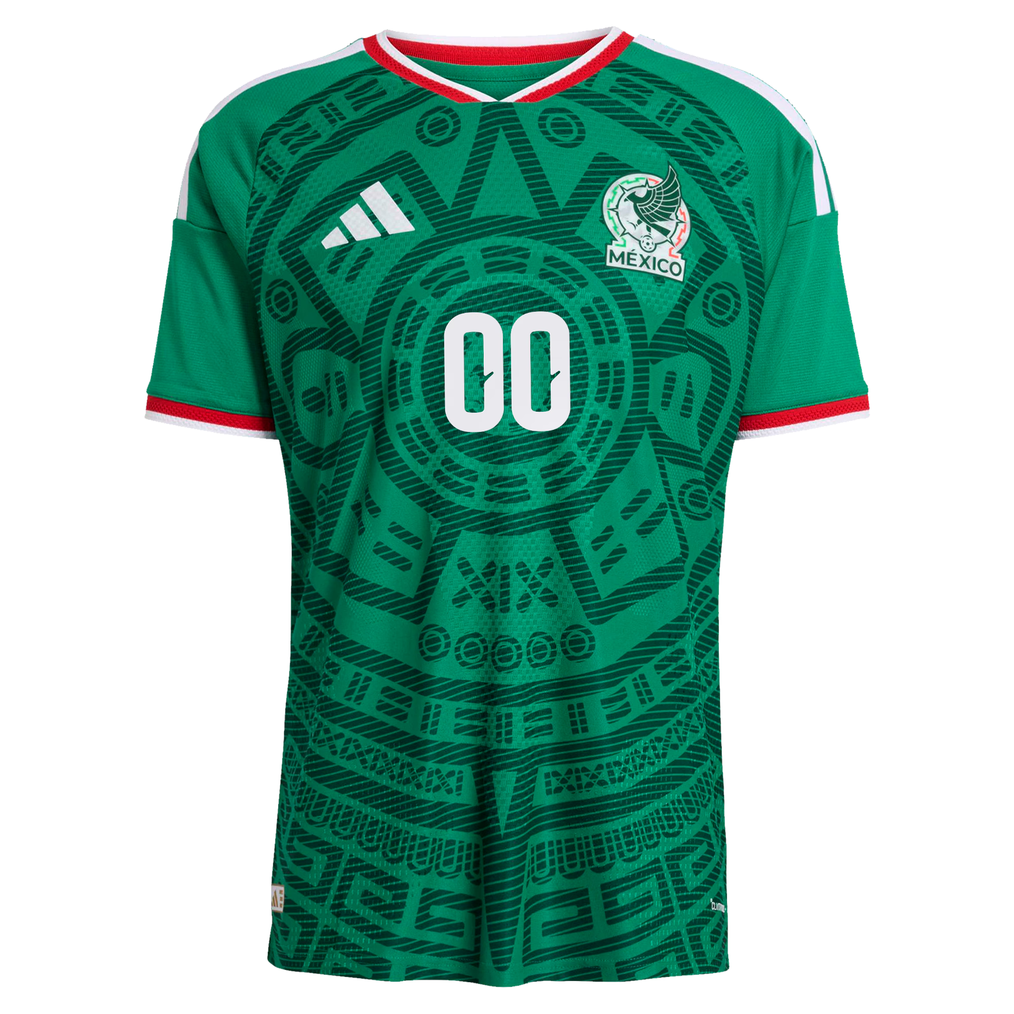 Mexico National Team adidas 2026 Home Custom Jersey - Green - Jersey Teams World