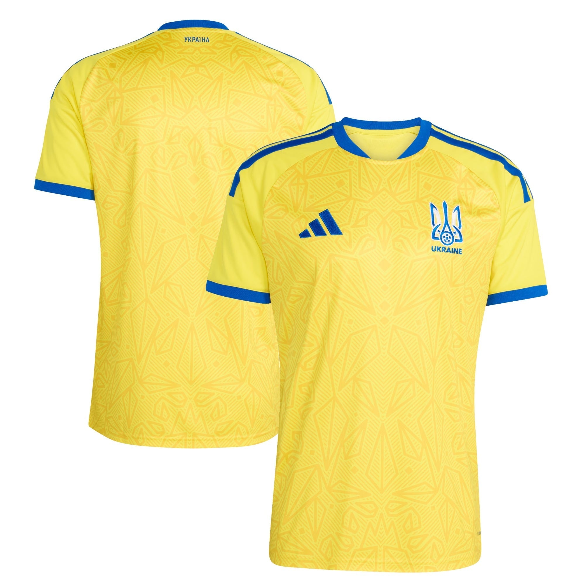 Espoor™ 2026 Home Custom Soccer Jersey - Yellow (Ukraine)