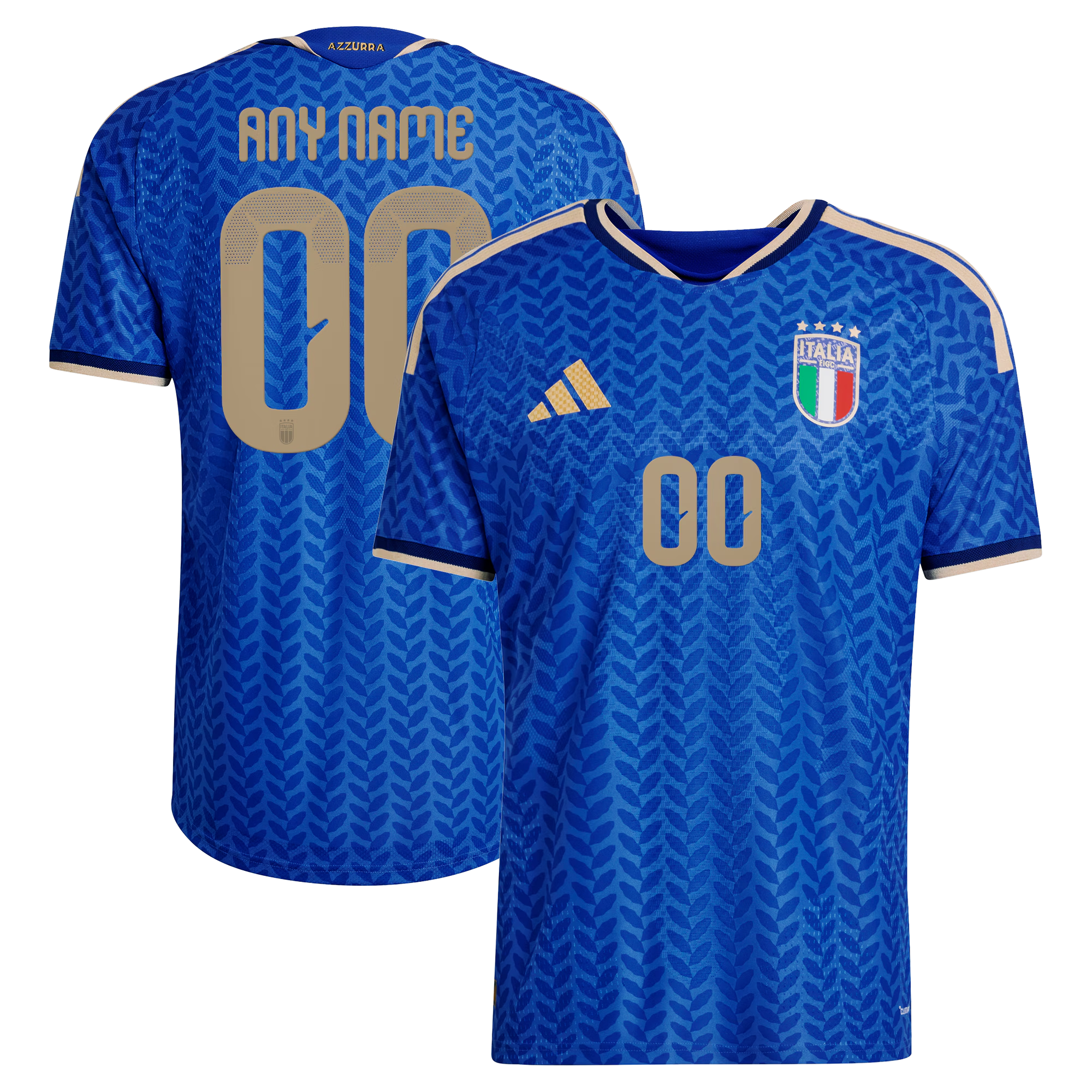 Espoor™ 2026 Home Player Custom Jersey - Blue (Italy)