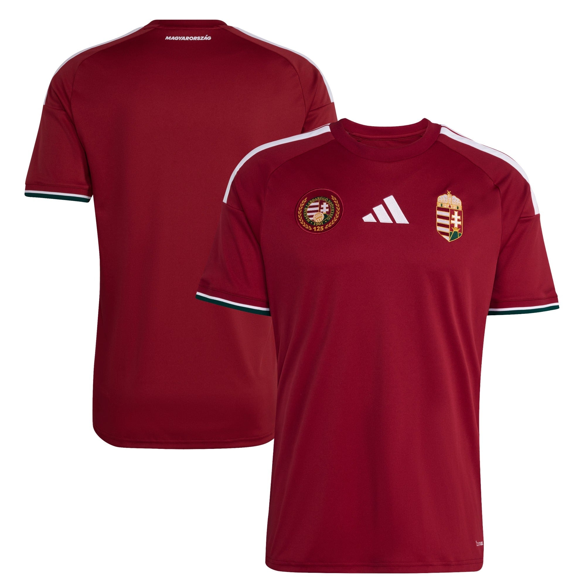 Espoor™ 2026 Home Soccer Custom Jersey - Red (Hungary)