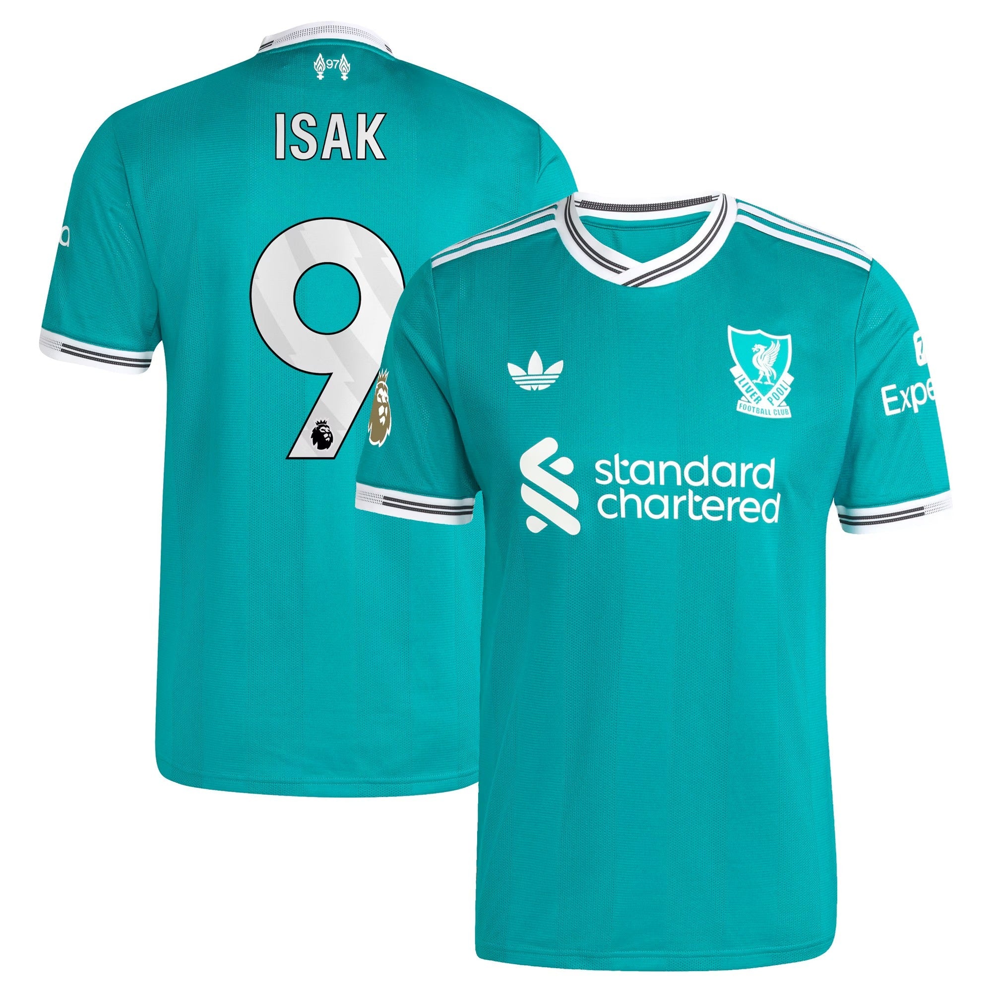 Espoor™ Alexander Isak Liverpool adidas 2025/26 Third Player Jersey - Green