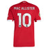 Espoor™ Alexis Mac Allister Liverpool 2025/26 Home Jersey - Red
