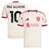 Espoor™ Alexis Mac Allister Liverpool adidas 2025/26 Away Player Jersey - White