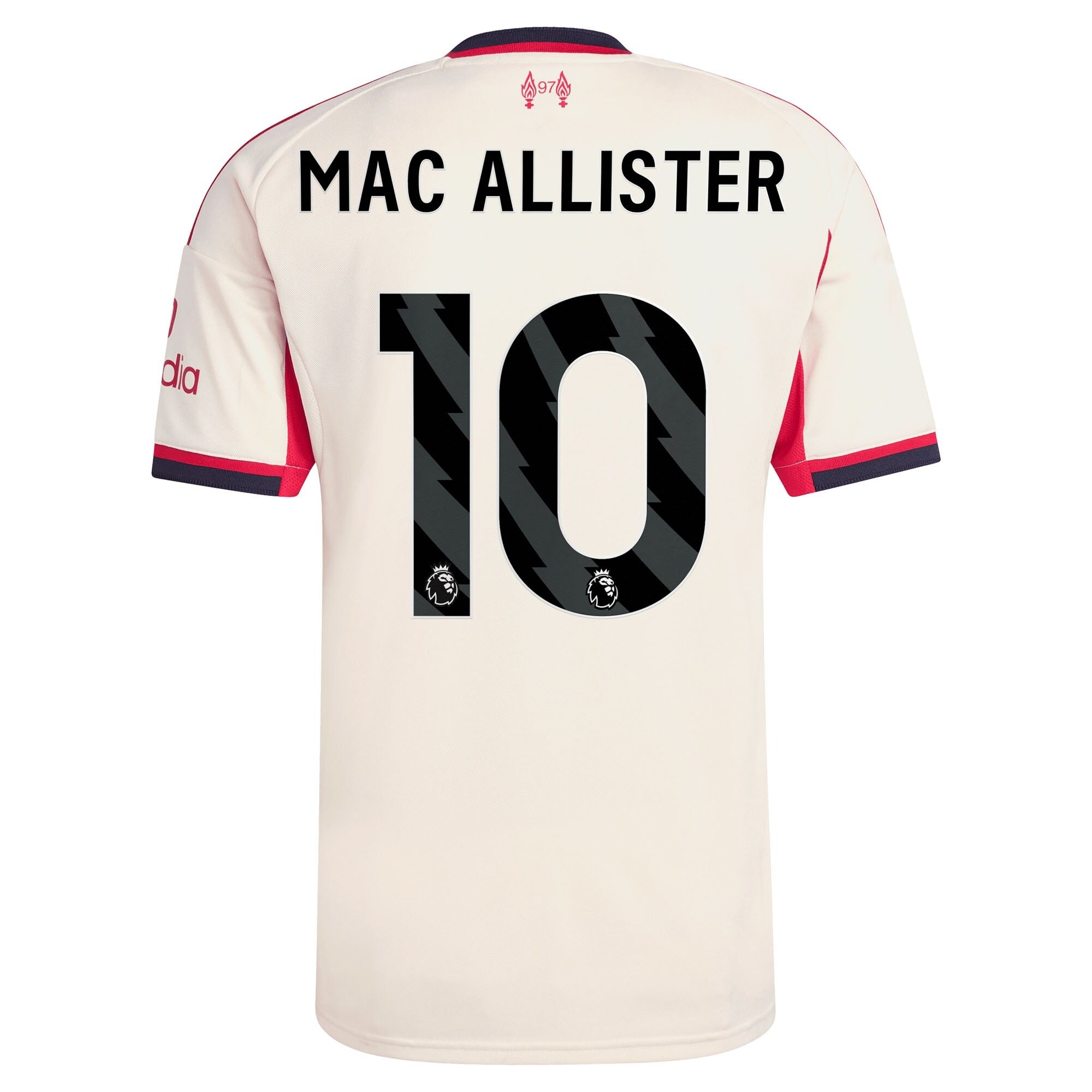 Espoor™ Alexis Mac Allister Liverpool adidas 2025/26 Away Player Jersey - White