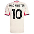 Espoor™ Alexis Mac Allister Liverpool adidas 2025/26 Away Player Jersey - White