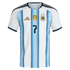 Espoor™ Argentina 2026 Home Player Jersey #7 - White (De Paul )