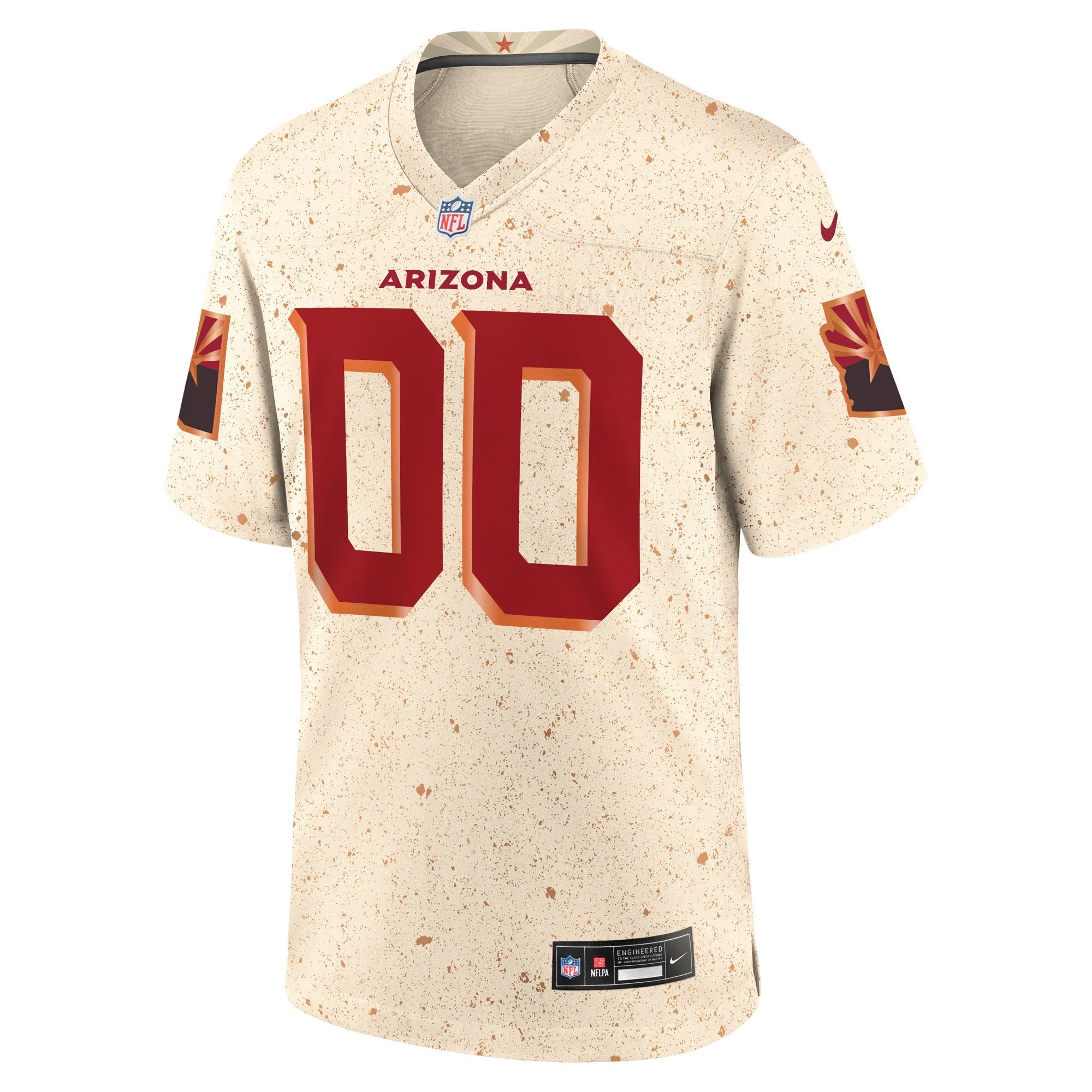 Espoor™ Arizona Cardinals Nike 2026 Rivalries Collection Custom Game Jersey - Natural