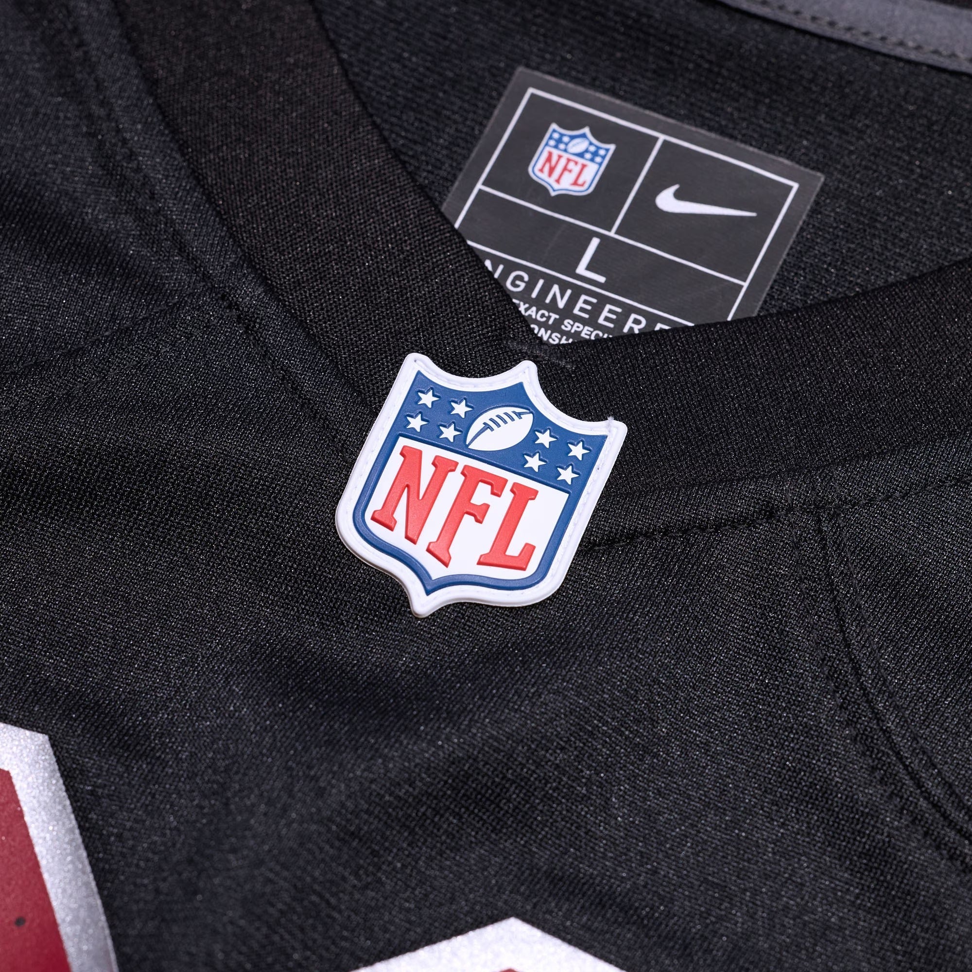 Espoor™ Arizona Cardinals Nike Alternate Custom Game Jersey - Black