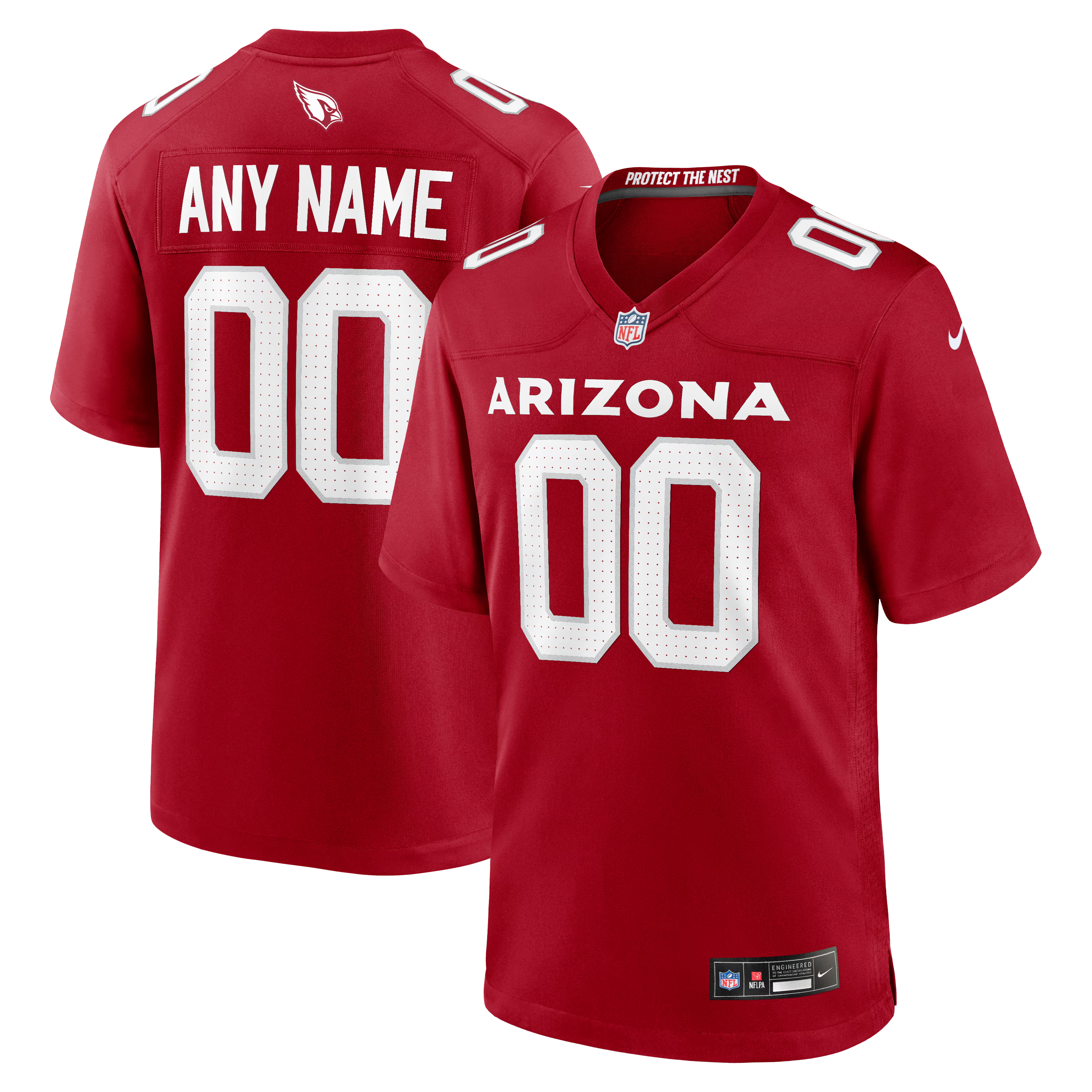 Espoor™ Arizona Cardinals Nike Custom Game Jersey - Cardinal