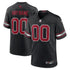 Espoor™ Arizona Cardinals Nike Alternate Custom Game Jersey - Black