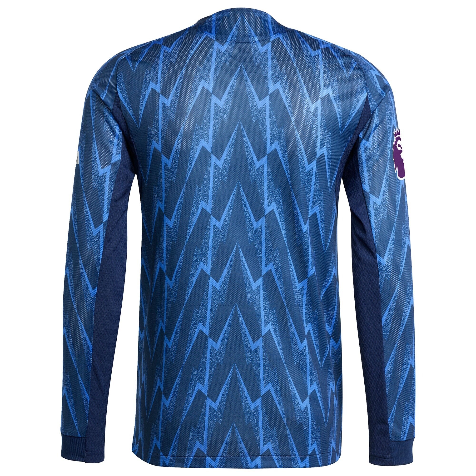 Espoor™ Arsenal adidas 2025/26 Away Long Sleeve Jersey with Patch - Blue