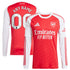 Espoor™ Arsenal adidas 2025/26 Home Long Sleeve Custom Jersey - Red
