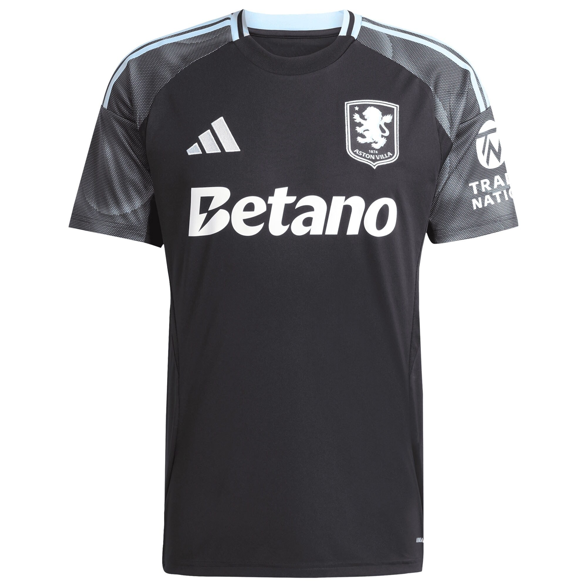 Espoor™ Aston Villa adidas 2025/26 Away Jersey - Black