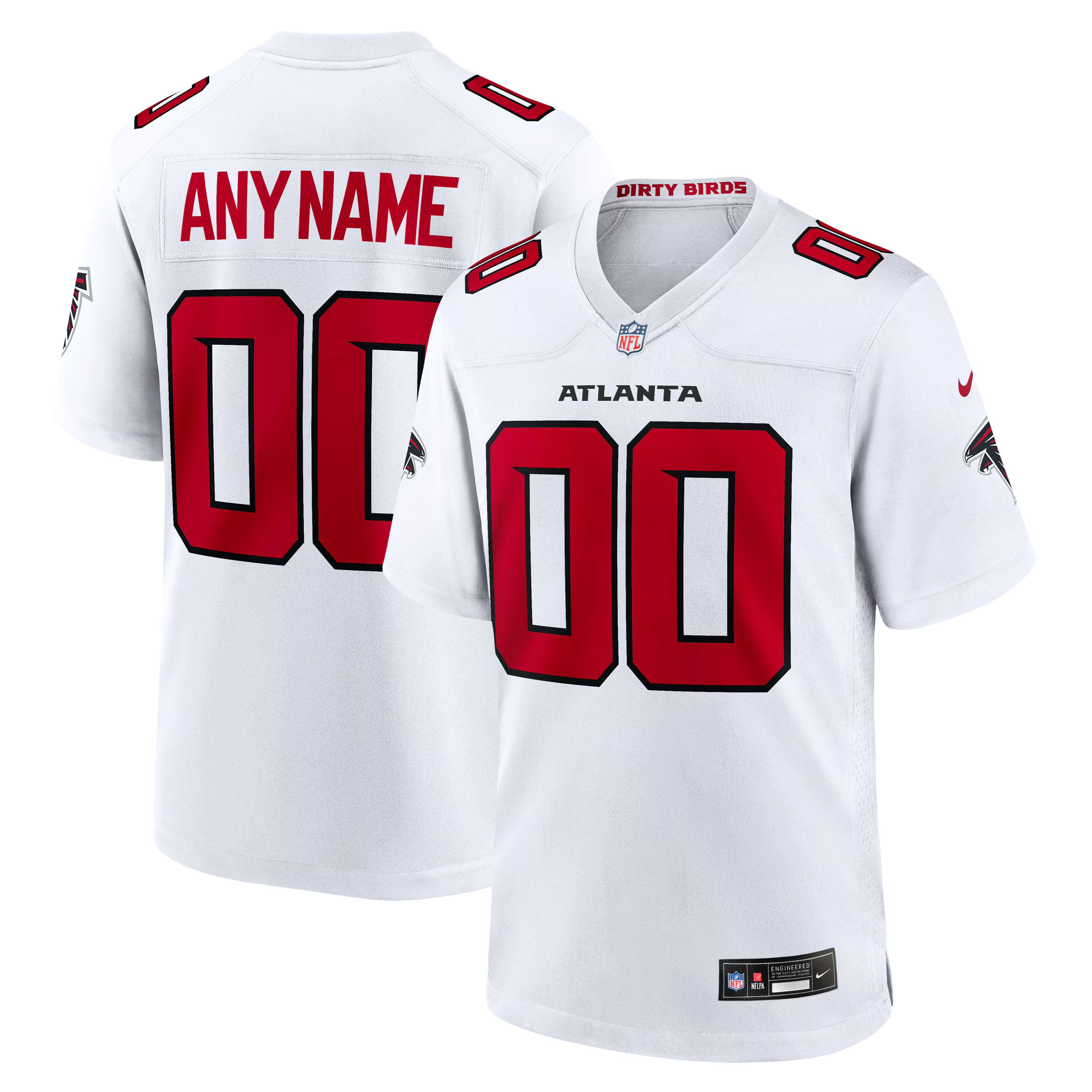 Espoor™ Atlanta Falcons Nike Custom Game Jersey - White