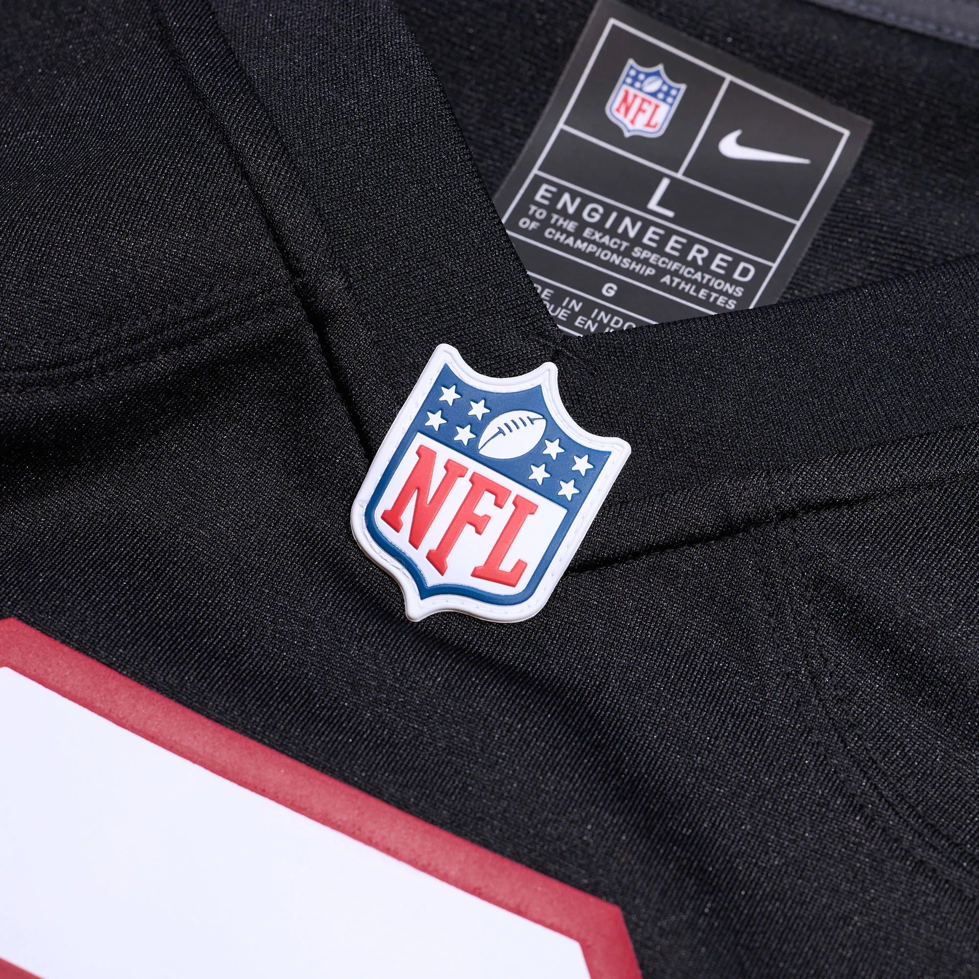 Espoor™ Atlanta Falcons Nike Throwback Custom Game Jersey - Black