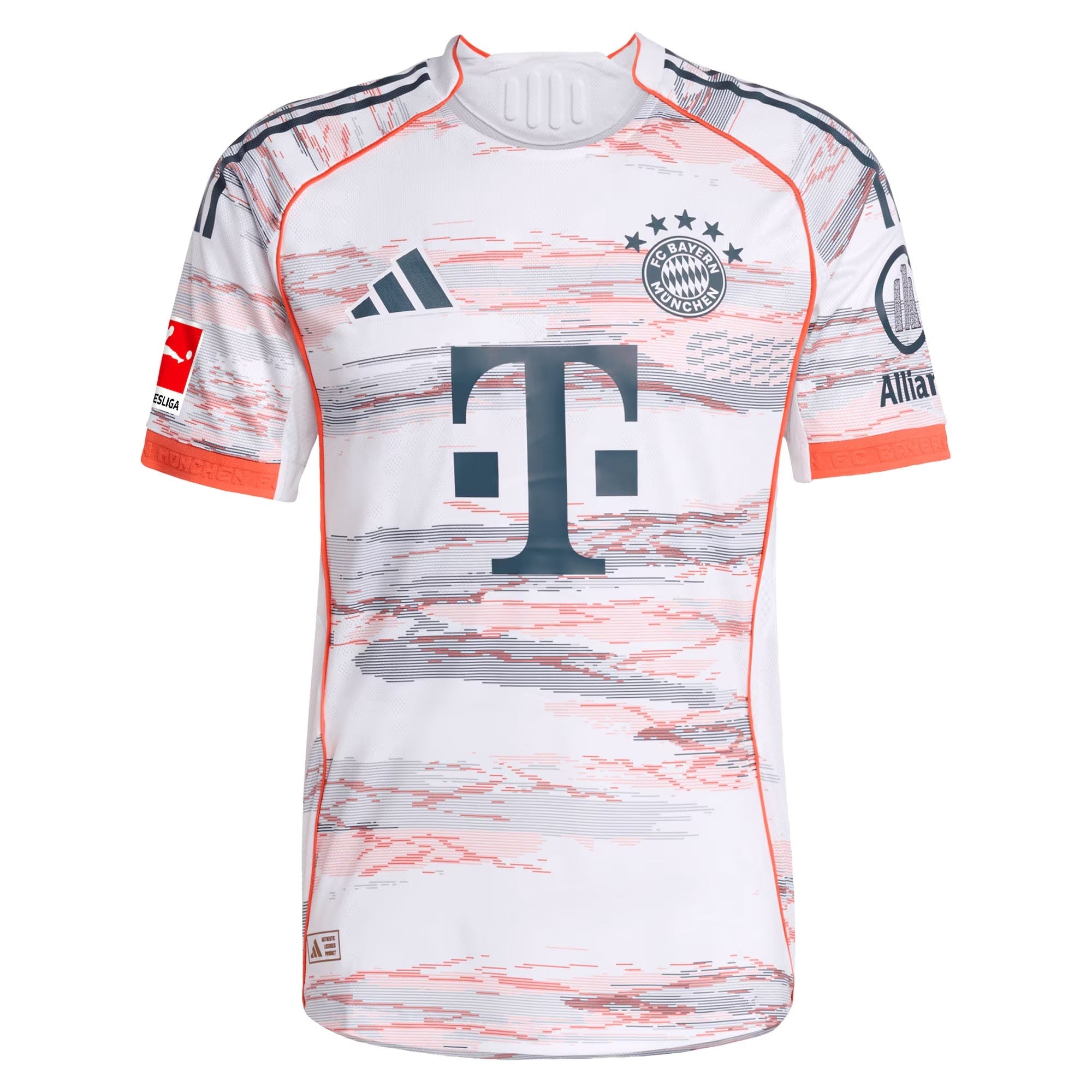 Espoor™ Bayern Munich adidas 2025/26 Away Custom Jersey - White