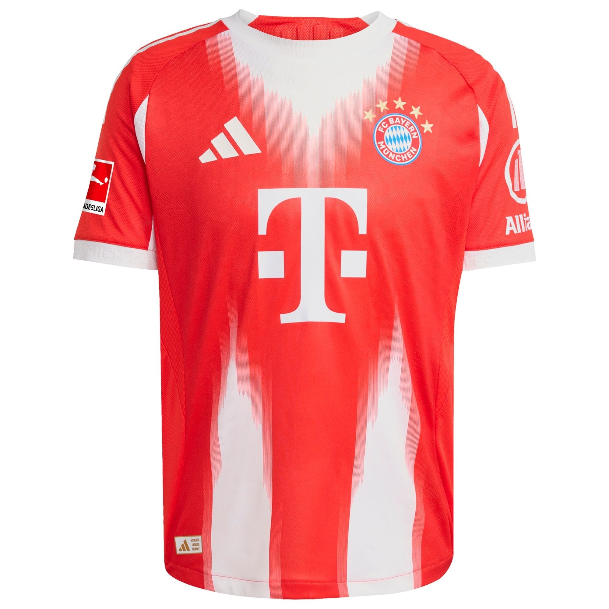 Bayern Munich 2025/26 Home Customized Jersey - Red - Jersey Teams World