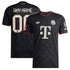 Espoor™ Bayern Munich adidas 2025/26 Third Custom Jersey - Black