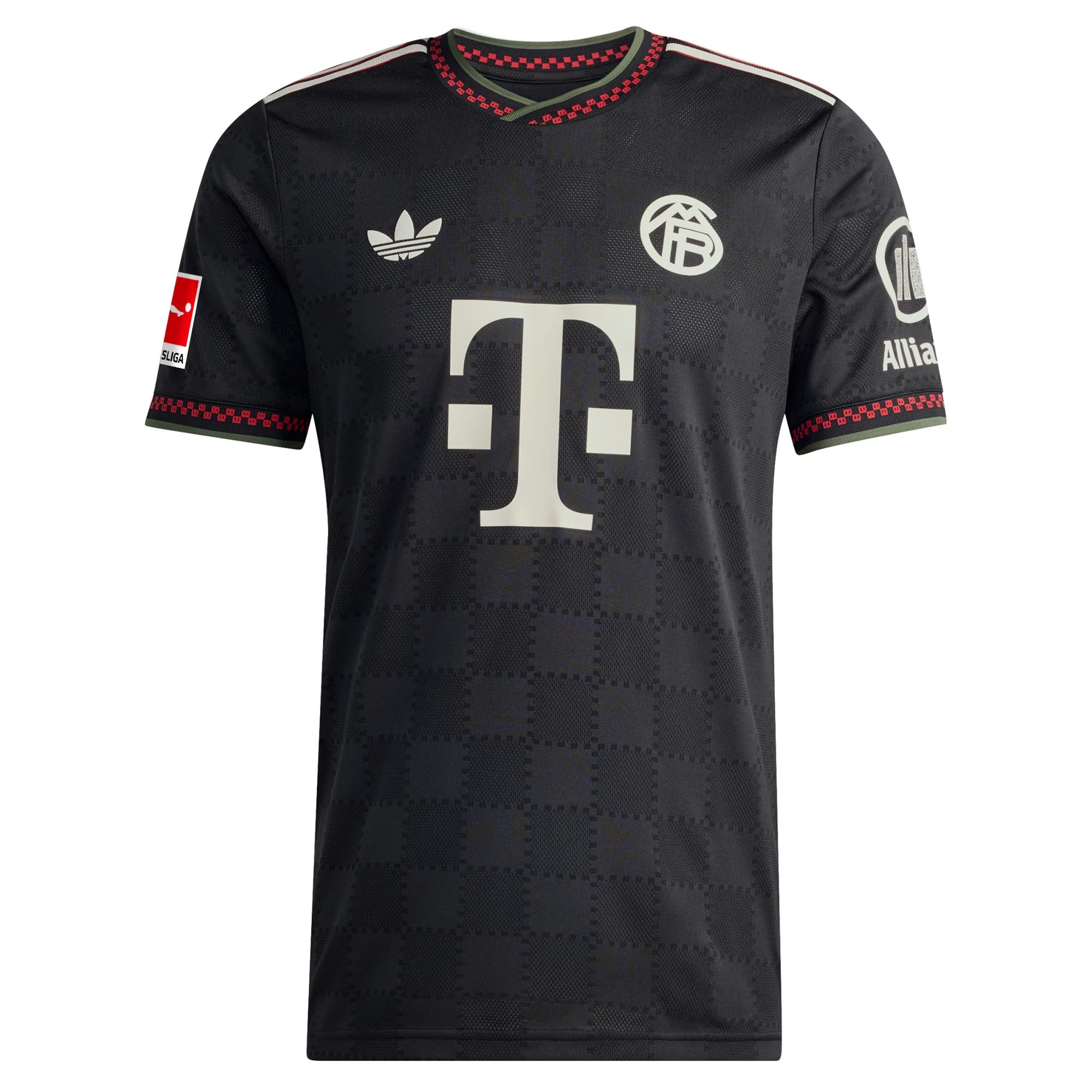 Espoor™ Bayern Munich adidas 2025/26 Third Custom Jersey - Black