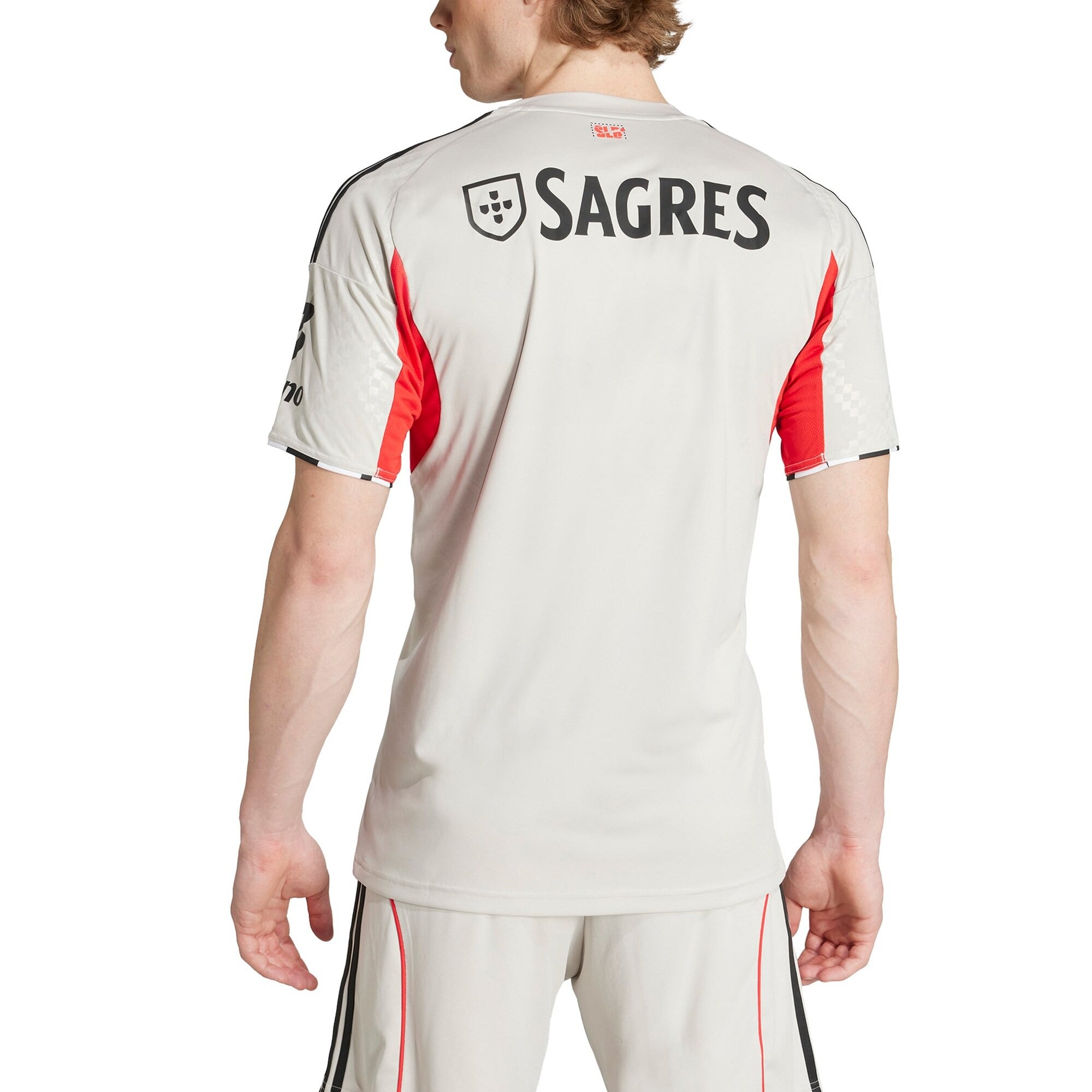 Espoor™ Benfica adidas 2025/26 Away Custom Jersey - Gray