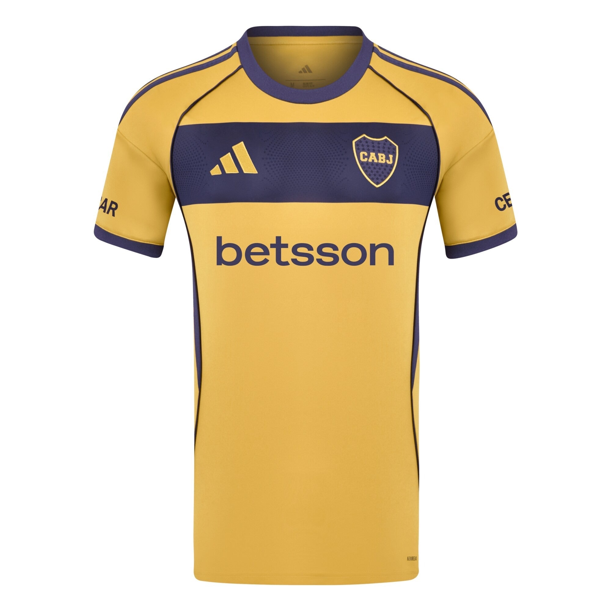 Espoor™ Boca Juniors adidas 2025/26 Away Custom Jersey - Yellow