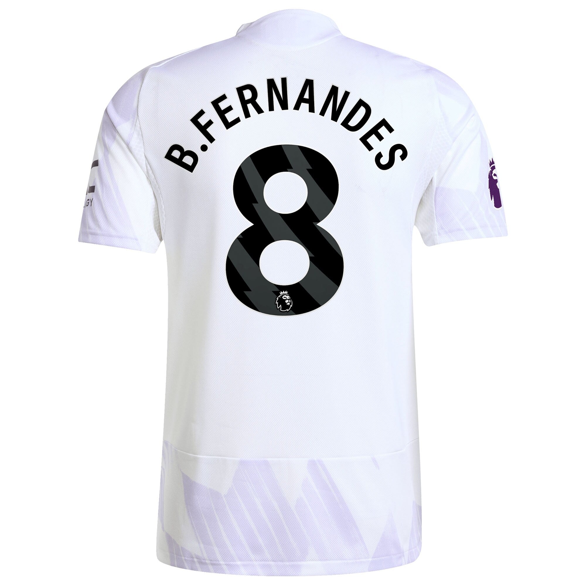 Espoor™ Bruno Fernandes Manchester United adidas 2025/26 Away Player Jersey - White