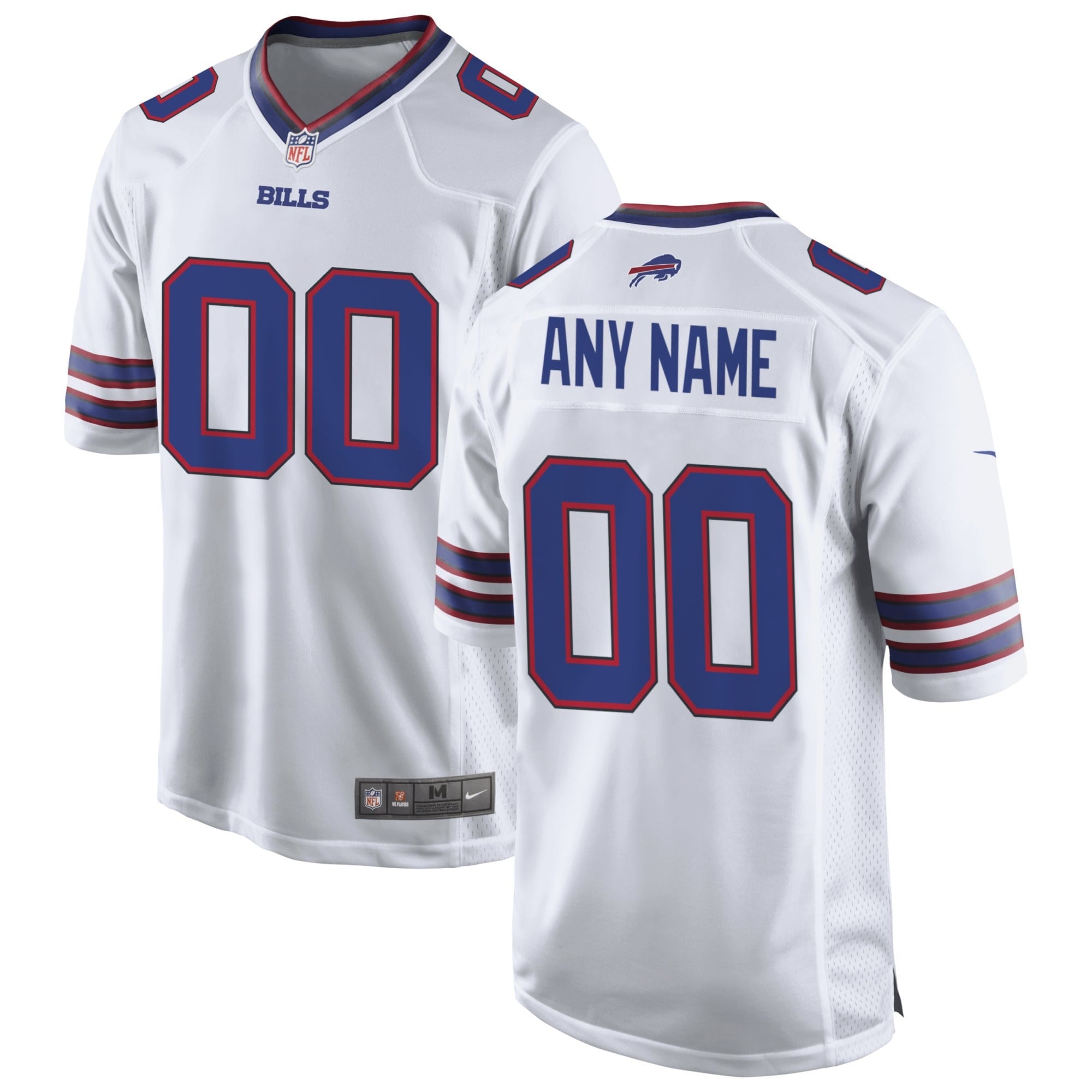 Espoor™ Buffalo Bills Nike Custom Game Jersey - White