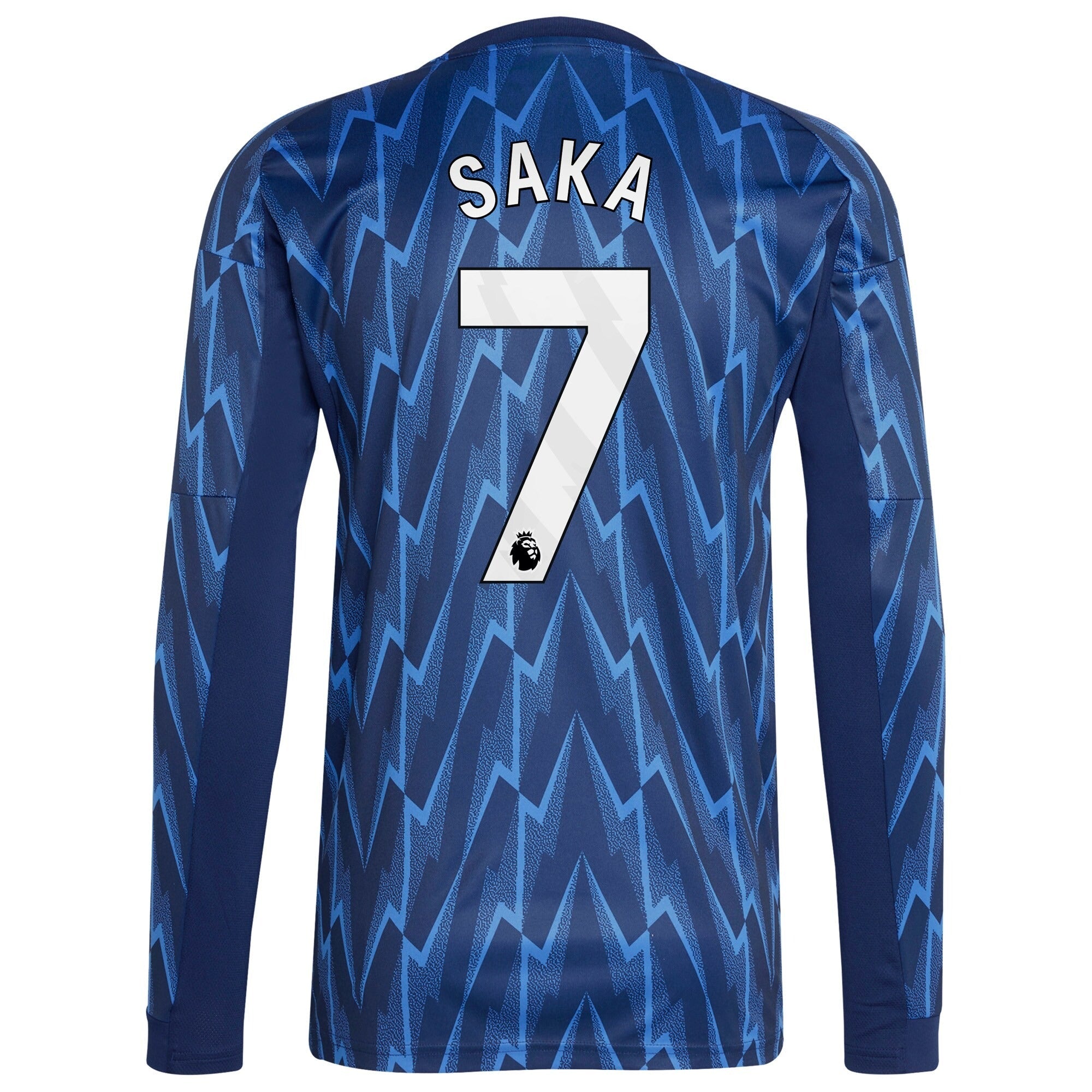 Espoor™ Bukayo Saka Arsenal adidas 2025/26 Away Long Sleeve Player Jersey - Blue