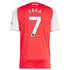 Espoor™ Bukayo Saka Arsenal adidas 2025/26 Home Player Jersey - Red