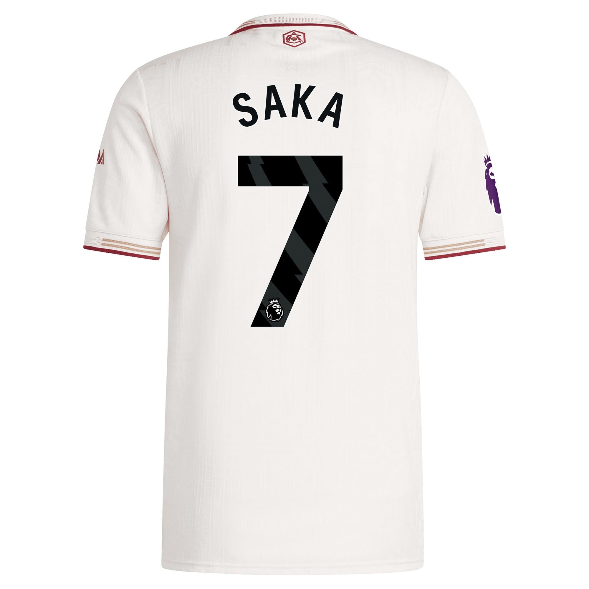 Espoor™ Bukayo Saka Arsenal adidas 2025/26 Third Player Jersey - White