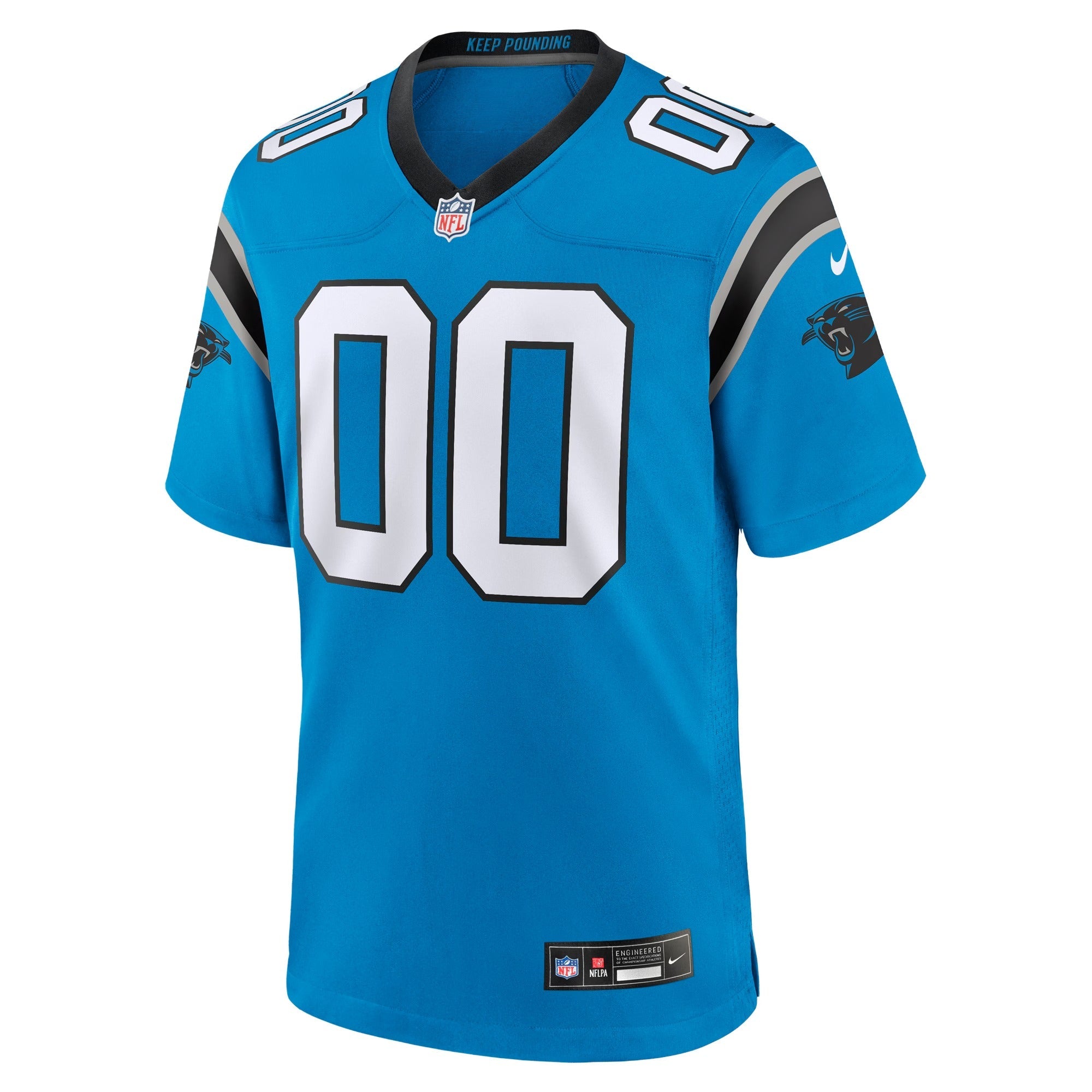 Espoor™ Carolina Panthers Nike Alternate Custom Game Jersey - Blue