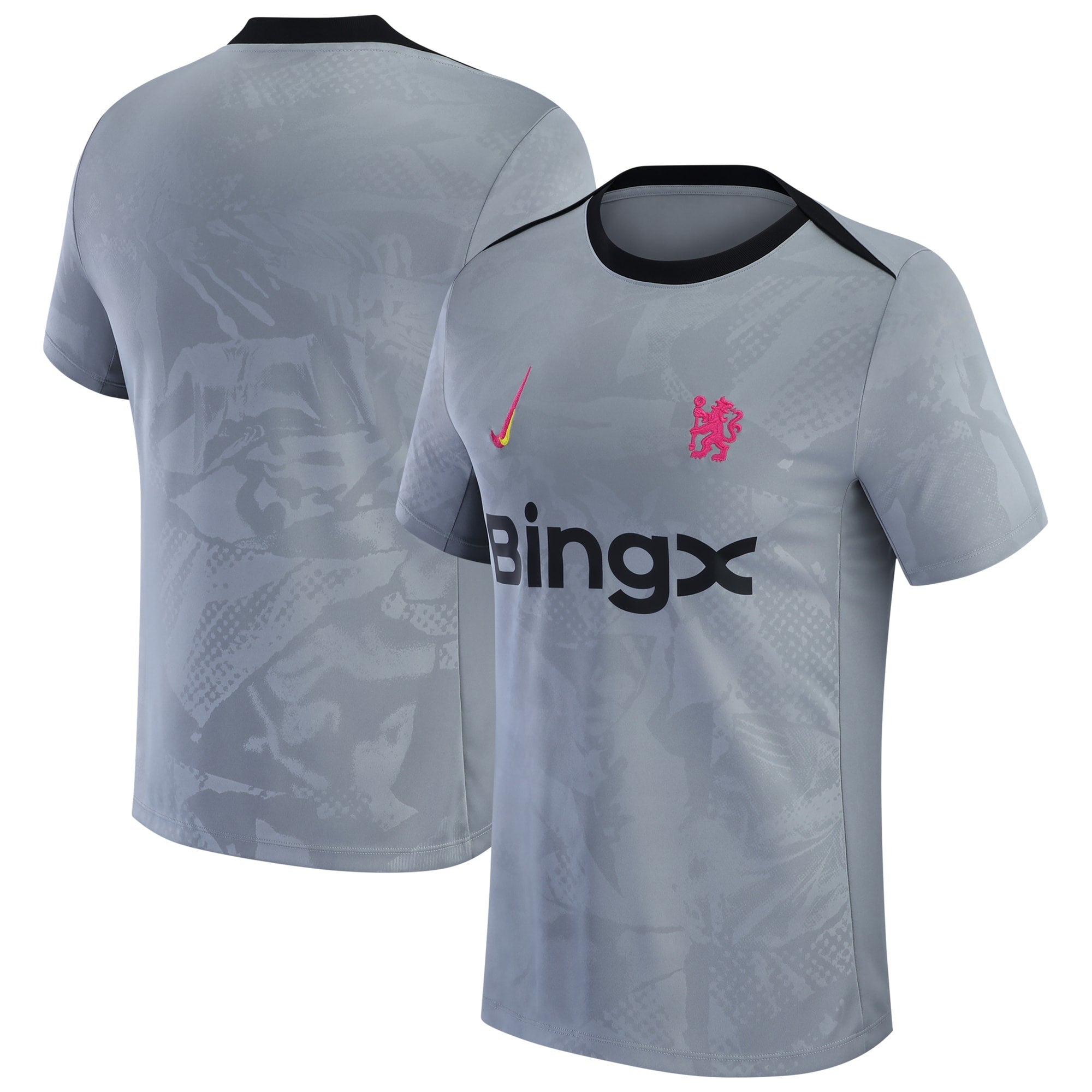 Espoor™ Chelsea Nike 2024/25 Third Academy Pro Pre-Match Top - Gray