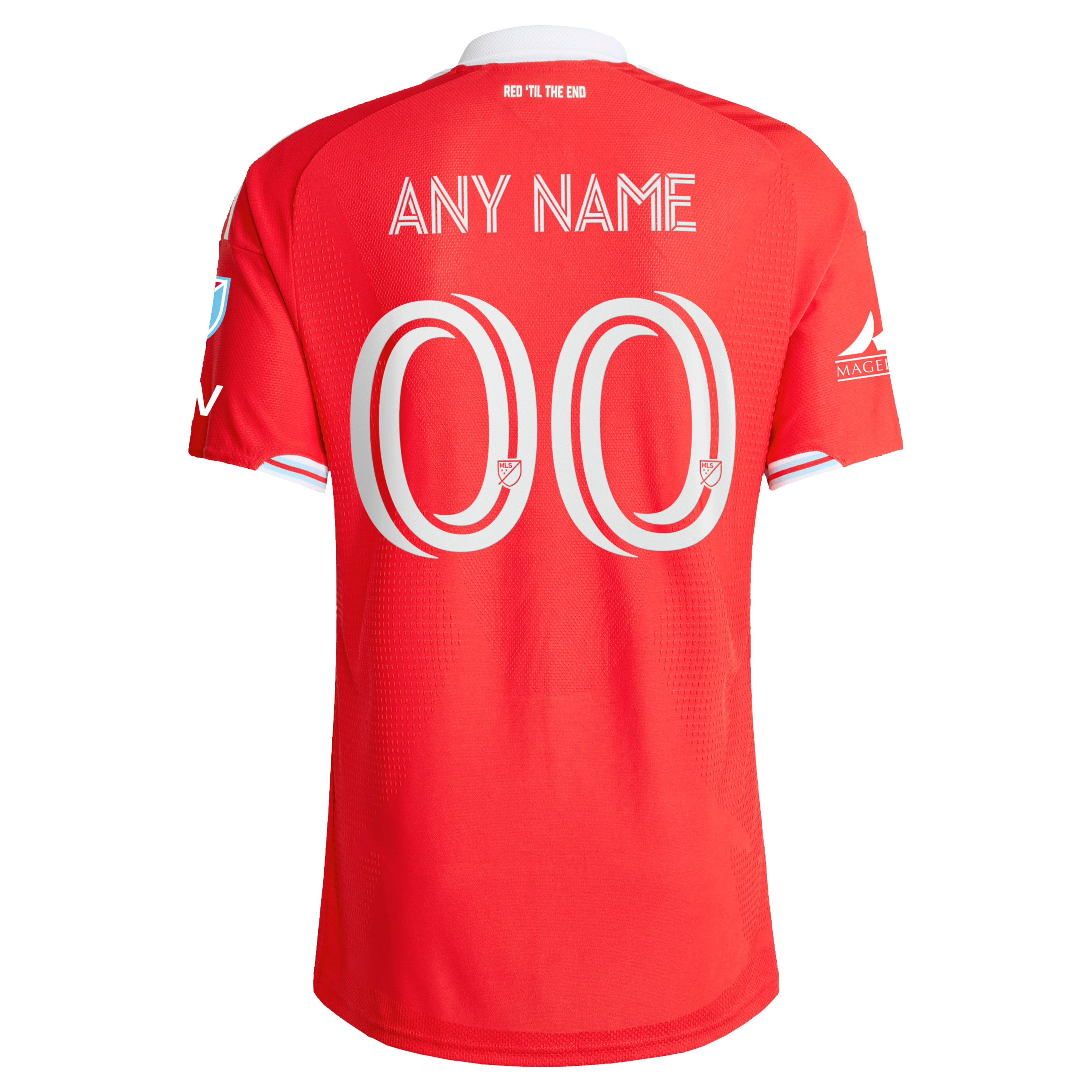 Chicago Fire // adidas Official 2026 Forever Red On-Field Patch Custom Jersey – Red - Jersey Teams World