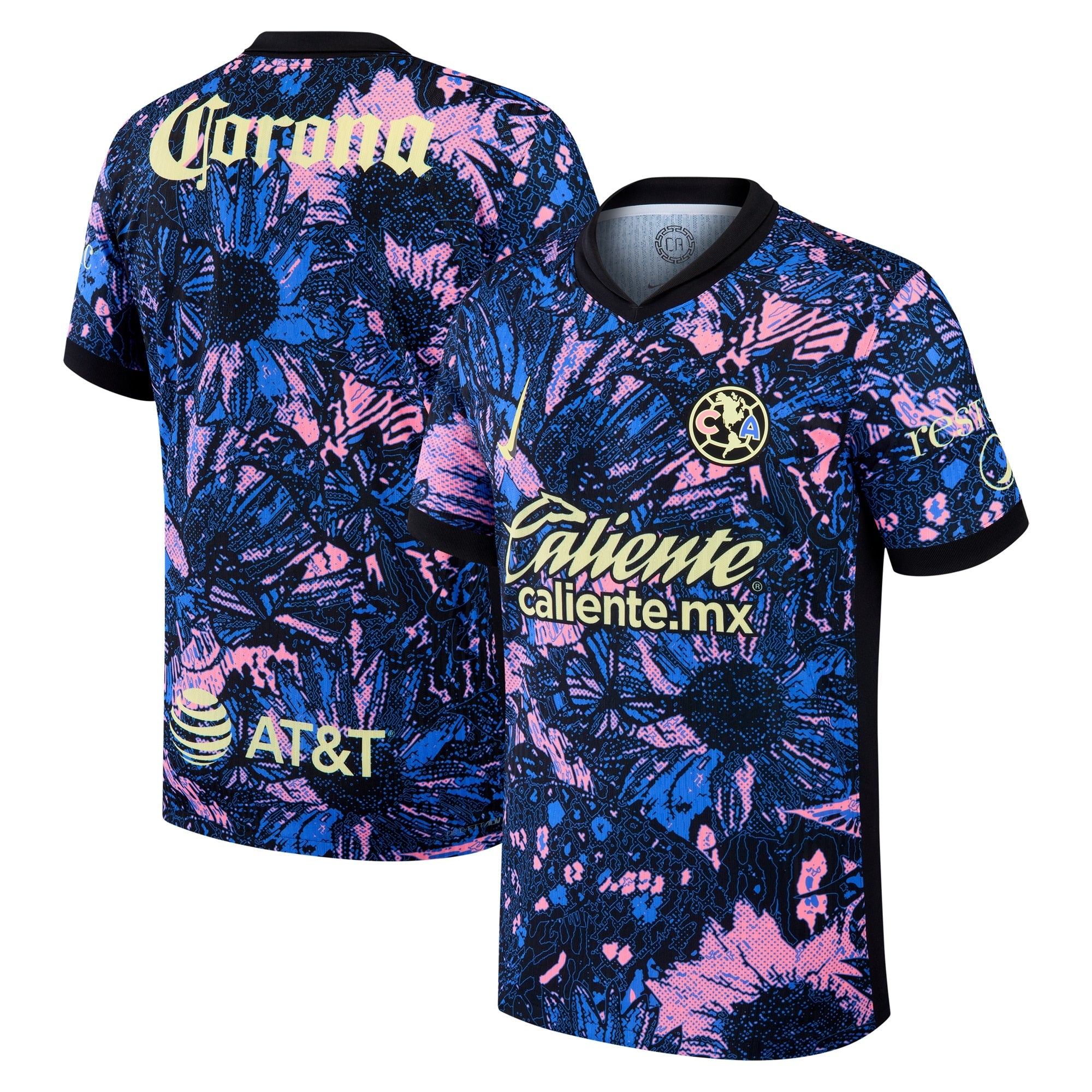 Espoor™ Club America Nike Shirt 2024/25 Third Customized Jersey - Blue