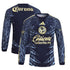 Espoor™ Club America adidas 2025/26 Away Long Sleeve Jersey - Navy