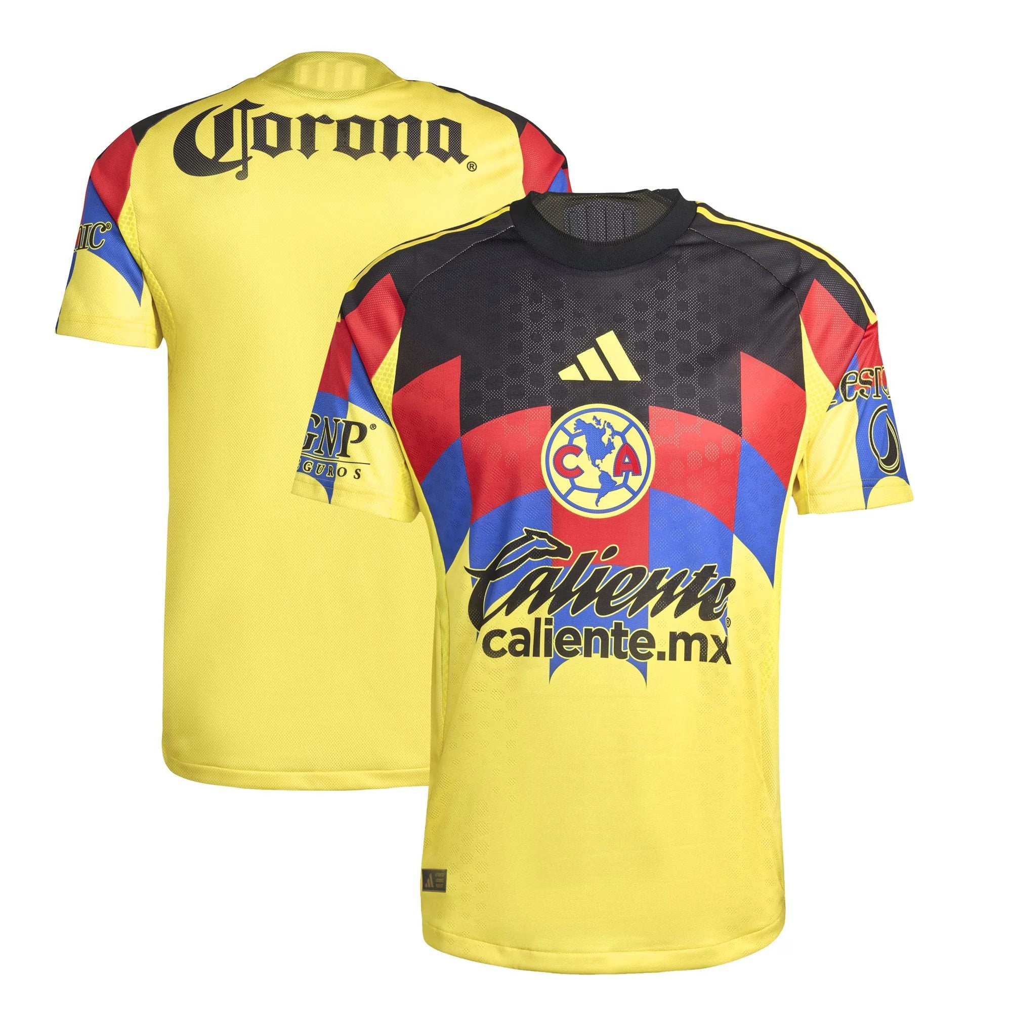 Espoor™ Club America 2025/26 Home Custom Jersey - Yellow