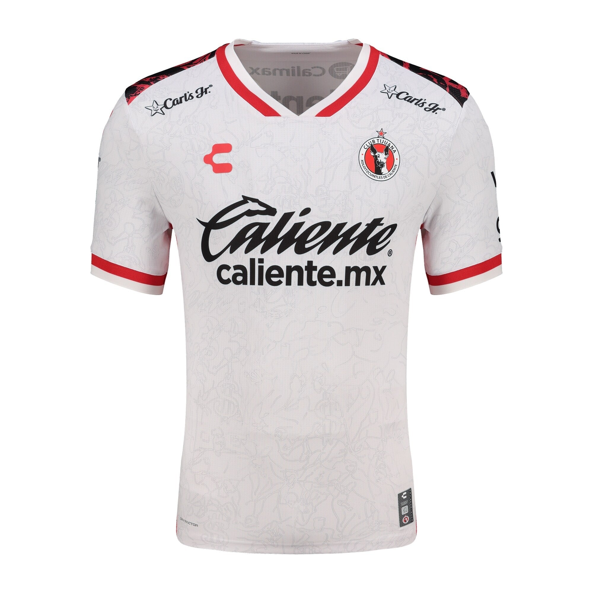 Espoor™ Club Tijuana Charly 2025/26 Away Authentic Jersey - White