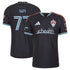 Colorado Rapids // adidas Darren Yapi #77 Official 2026 Colorful Colorado On-Field Patch Jersey – Black - Jersey Teams World