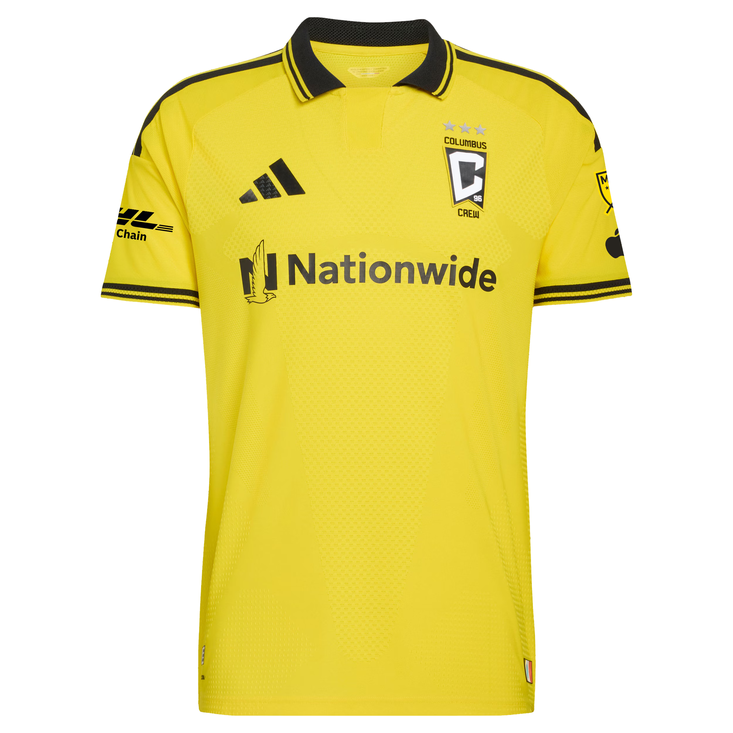 Columbus Crew // Maximilian Arfsten #27 Official 2026 The Crafted for Excellence On-Field Patch Jersey – Yellow - Jersey Teams World