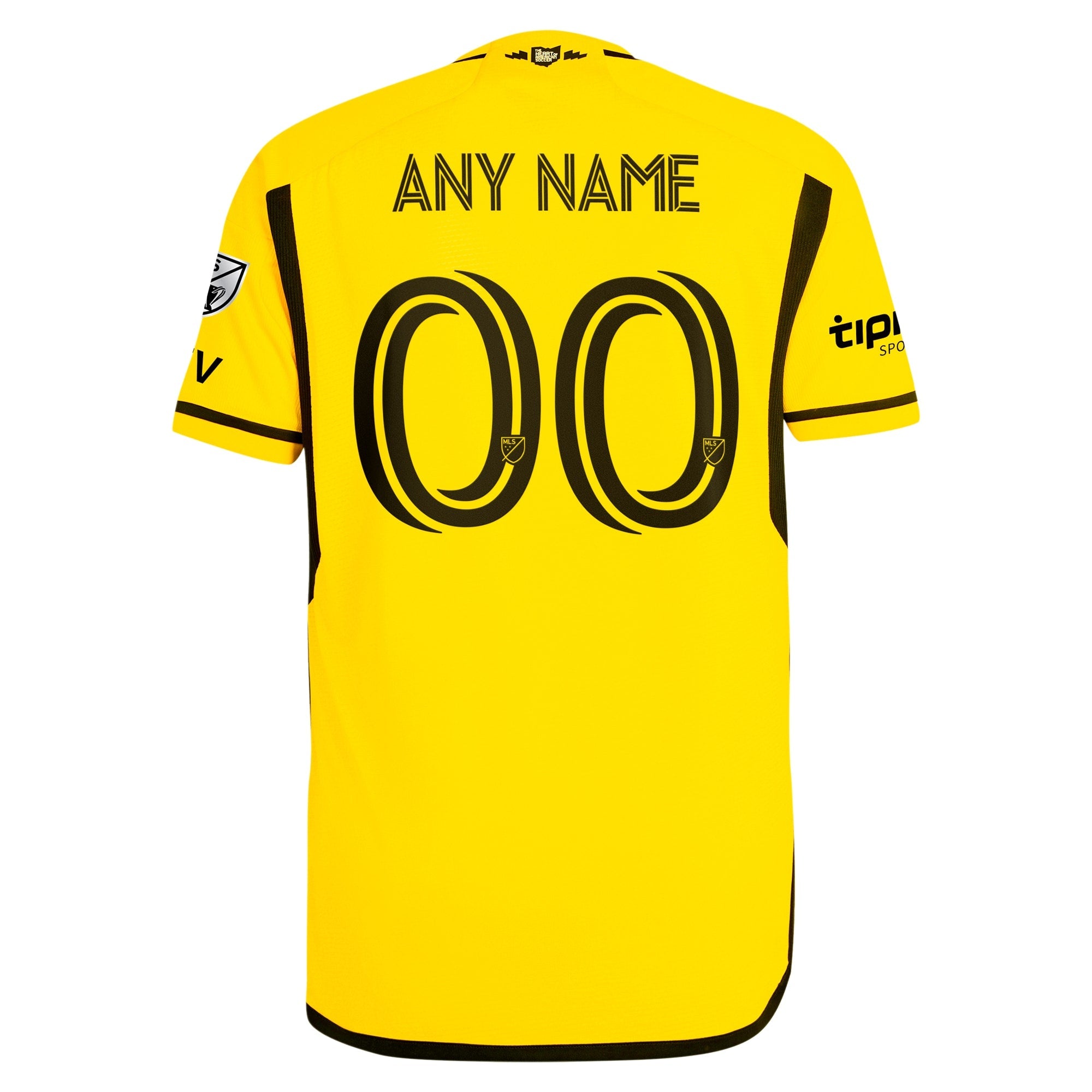 Espoor™ Columbus Crew adidas 2024 The Home Kit Custom Jersey - Yellow