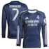 Espoor™ Cristiano Ronaldo 7 Real Madrid adidas 2025/26 Home Long Sleeve Player Jersey - Blue