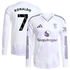 Espoor™ Cristiano Ronaldo Manchester United adidas 2025/26 Away Long Sleeve Player Jersey - White
