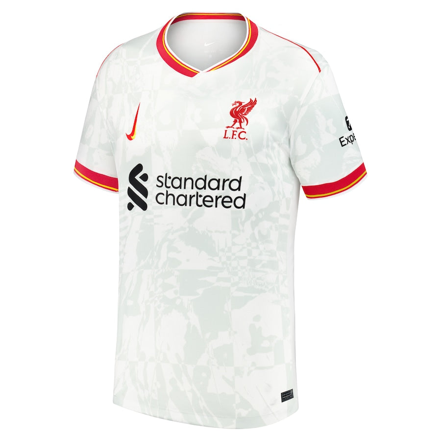 Espoor™ Darwin Núñez Liverpool Nike 2024/25 Third Custom Jersey - White