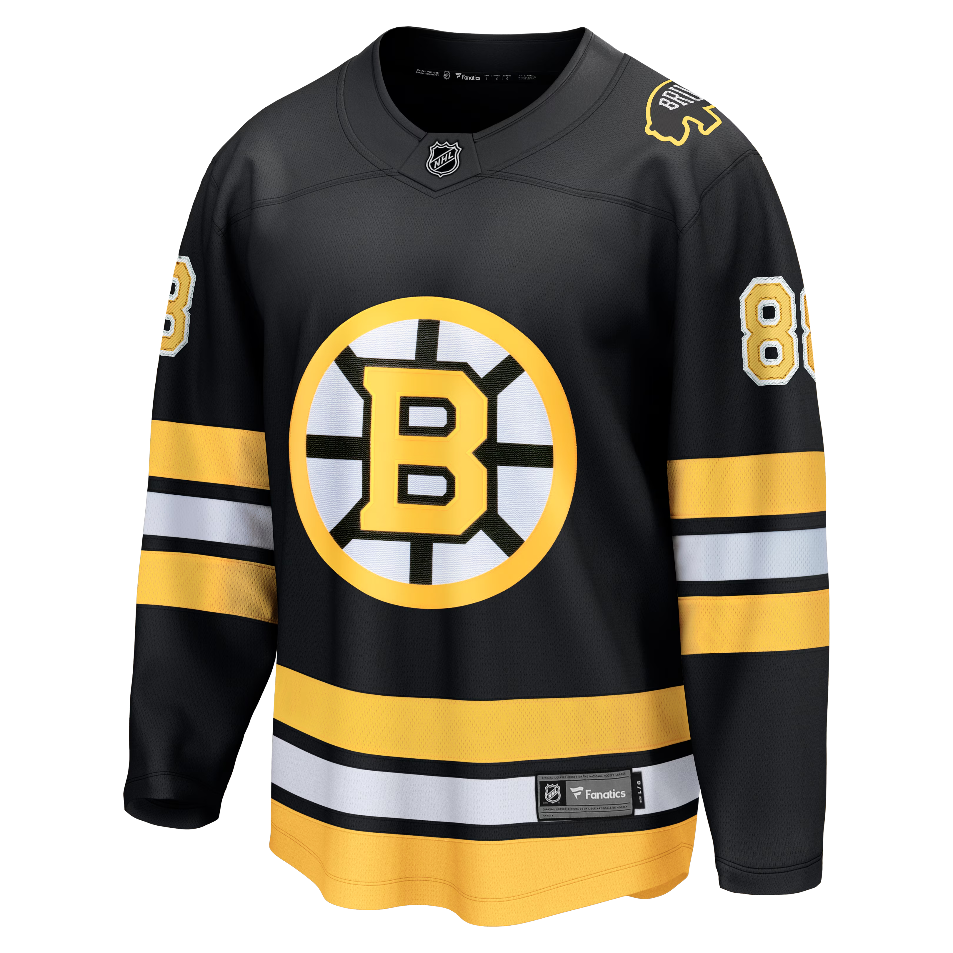 David Pastrňák Boston Bruins Fanatics Home Breakaway Jersey – Black - Jersey Teams World