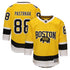 David Pastrňák Boston Bruins Outerstuff 2026 NHL Stadium Series Premier Jersey – Gold - Jersey Teams World
