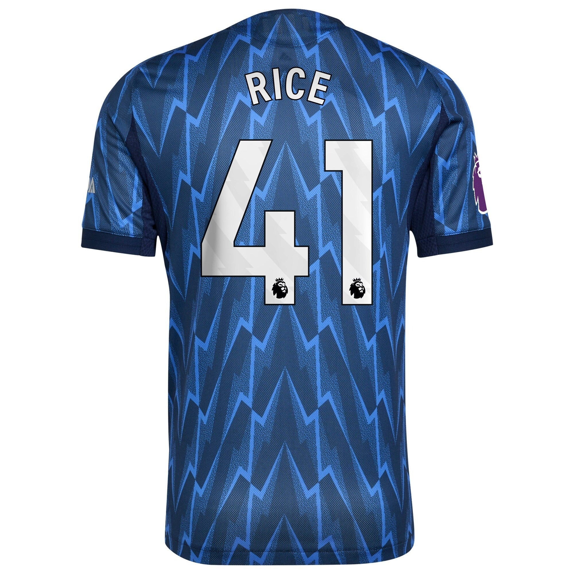 Declan Rice Arsenal adidas 2025/26 Away Player Jersey - Blue - Jersey Teams World