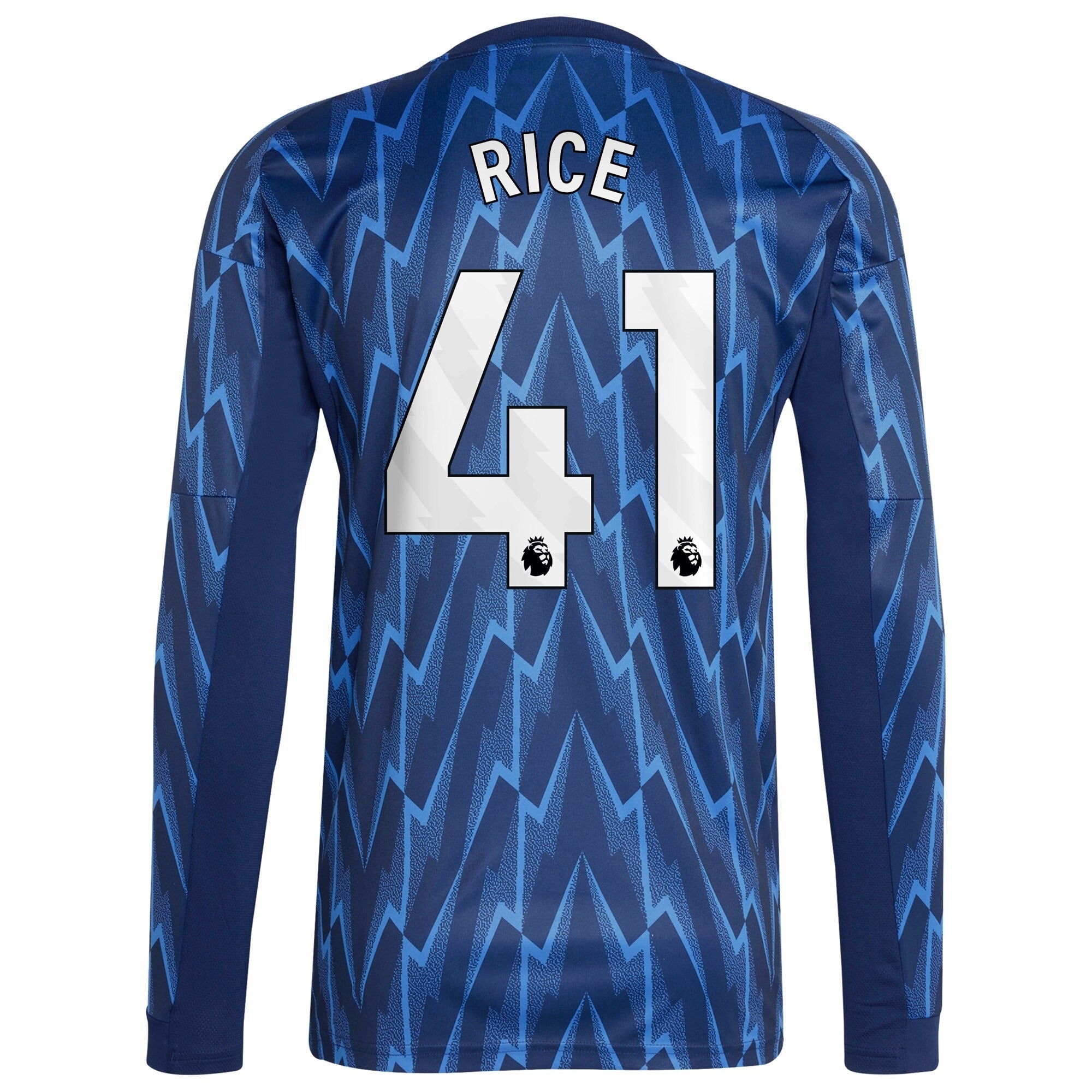 Espoor™ Declan Rice Arsenal adidas 2025/26 Away Long Sleeve Player Jersey - Blue