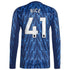 Espoor™ Declan Rice Arsenal adidas 2025/26 Away Long Sleeve Player Jersey - Blue